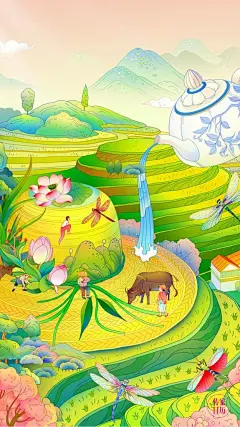 立春l生活不曾给予的欢喜，我们用行动来表达与拥抱 : 又是一年立春时，暖风吹来，湖泊解冻，草木萌生，山河大地又迎来新一年的生机。有《立春》诗云：“东风带雨逐西风，