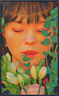 painting   oilpainting oilon kimseunghwan seunghwankim artwork art Realism girl