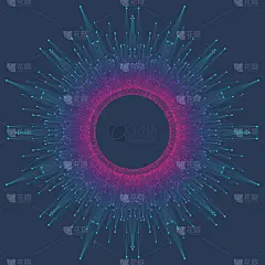 插画,抽象,大数据,商务,几何形状,技术,（血管、淋巴管、神经等的）丛,网络空间,复杂性,顺序