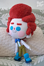 Basque Boy : Plush based on Christian Sanhueza's character Basque Boy