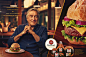 Seara Gourmet . Robert De Niro : Retouching . 3D illustration Packshot / Stamp SearaPhoto: Maurício Nahas