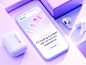 3D mobile website aimation Exito hero