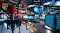 Splitgate: Arena Warfare | Olympus, Alex Williams : Splitgate: Arena Warfare | Olympus Environment
www.1047games.com 
Credit: 
Producer: Ian Proulx 
Art Director: Danny Floyd 
Concept Art: Izaak Moody, Sergiu Ikarus 
Environment Artists: Santiago Rosa, Je