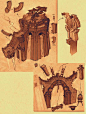 Concept art of Maker Architecture from Darksiders 2 by Paul Richards