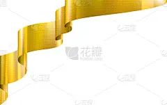 黄金,缎带,白色背景,纺织品,风,模板,疤,标签,写实