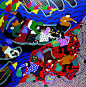 【全国农民绘画展优秀作品】 