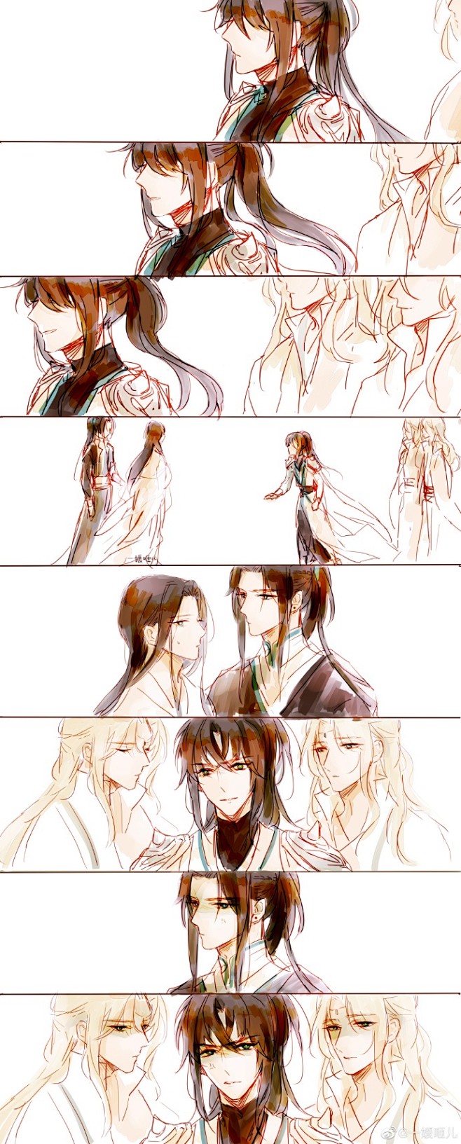 二哈和他的白猫师尊超话#燃晚##双梅萌...