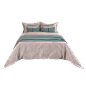 样板房间床品软装床上用品全套组合多件套简欧式轻奢绿色布艺陈设-淘宝网