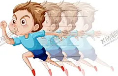 跑步  【酷图网】跑步,运动,卡通人物,锻炼身体,ai矢量图,