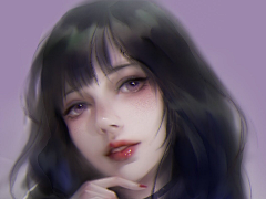 fufu🐱～采集到厚涂（头）