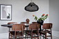 〚 Light apartment with dark accents and view of old fortress in Sweden 〛 ◾ Фото ◾Идеи◾ Дизайн : The light, basic finishes of this apartment in Sweden are complemented by contemporary dark furniture, chairs and lamps. Such a play of opposites makes ✌Pufikh