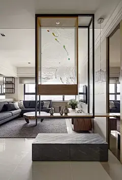 屏风设计  屏风隔断