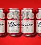 有着140年悠久历史的百威啤酒，品牌形象回归扁平化