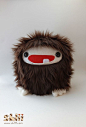 Baby Bigfoot Sasquatch Furry Monster Plush by ShliiKawaii on Etsy, $35.00: 