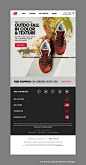 LIfestyle/Classics Shoe Campaigns, various : Various lifestyle/classics shoe campaigns. Web banners, landing pages and emails.