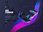 大牌_ 鞋品Banner : 体现产品的高级感，banner 功不可没，简洁的设计风格能够让用户有更丰富的遐想空间，版式布局则是体现设计感最好的表征。