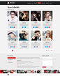 PressCore：多用途PSD模板Behance