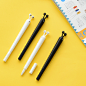 wuli文具● 蜗牛软胶中性笔学生用可爱创意黑色0.5水性笔可换笔芯-淘宝网