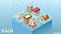 图片[22]-22款空间3d展示台2.5D场景插画彩虹色ins风办公海报展板AI素材模板-爱设计爱分享c