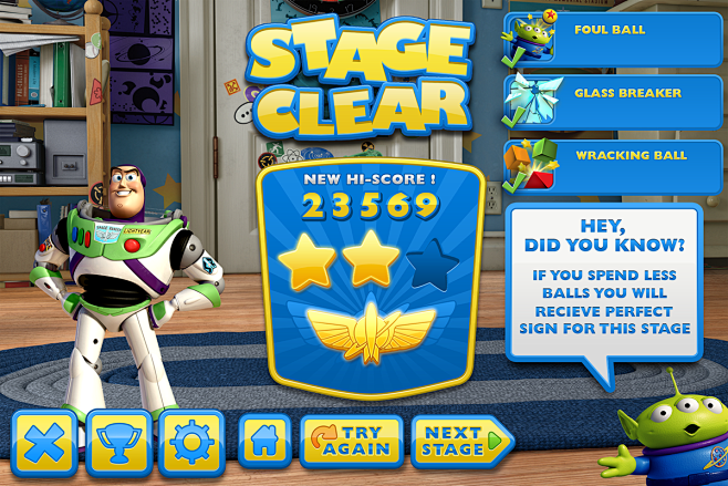 Toy Story UI : UI de...