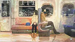 撑着油纸伞的女孩 - 插画图片_插画师_插画壁纸_场景插画_yidodo.net - 意兜兜