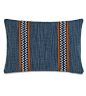 Gilmer Indigo W/border from Eastern Accents