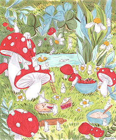 nikitabby采集到插画手绘