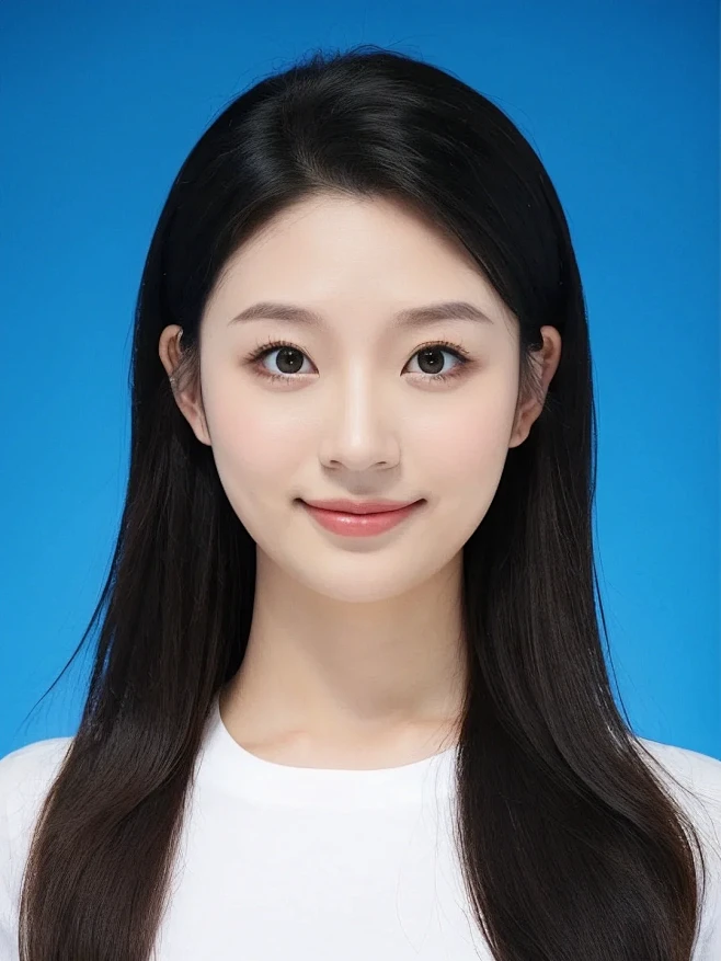 黑长直证件照yyds