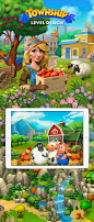 Township Level Design on Behance