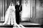 1947年，英国女王伊丽莎白二世和菲利普亲王的婚礼