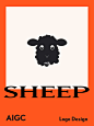 AI·如何做羊咩咩logo？