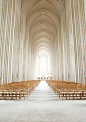 丹麦哥本哈根的格伦特维教堂.