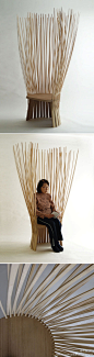 日本设计师Hiroki Takada的作品：茶道椅子。