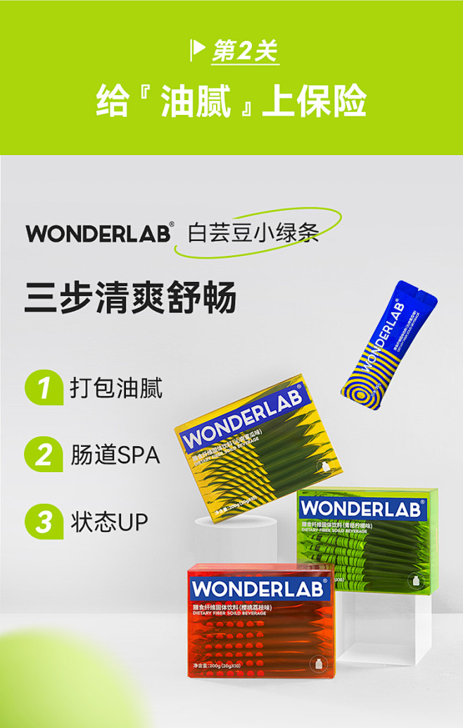 WonderLab白芸豆压片糖果膳食纤维...