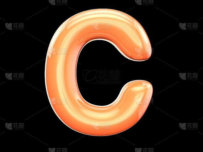 英文字母c。