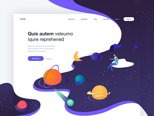 Zione - Landing Page