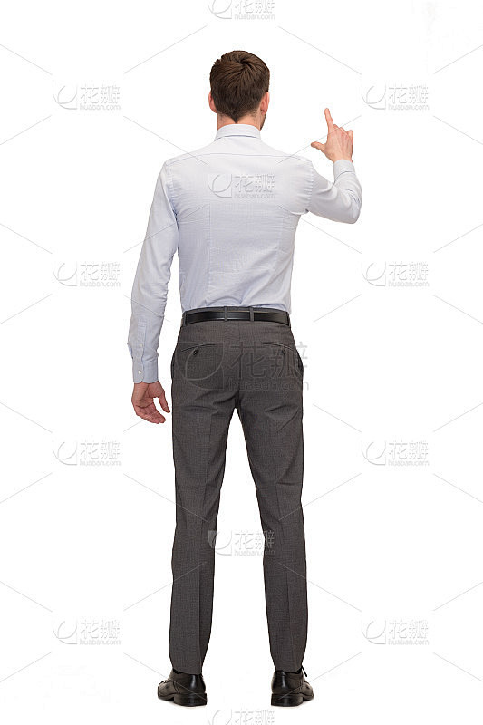 从后面的商人或教师