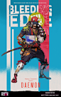 ArtStation - Bleeding Edge | POSTERS, MARCO TEIXEIRA