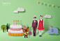 母婴六一儿童节卡通海报PSD模板素材 主图 BANNER-淘宝网