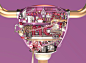 WANT SOME ICE CREAM : "Hey, want some ice cream?" A cute ice cream man shouts to Katie while she is shopping. But her reply isn't an immediate "Yes!".Desire, diet, and period...all the constrains from reality and also the cravings of h