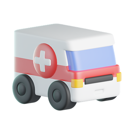 Ambulance 3D Illustr...