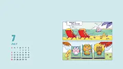 #KakaoFriends#可可朋友超话#KakaoFriends壁纸#七月一到，#Ryan#老狮就迫不及待地来海边玩水，还晒出了不均匀的“古铜肤色”。虽然很萌，但大家也要记得做好防晒哦~换上这份壁纸，希望这个夏天凉快一点，西瓜甜一点，开启2020萌趣下半年~ ​​​​