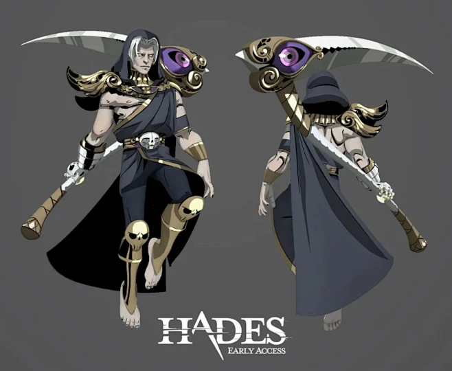 《Hades》美术全览，这区区20人的团队开发的游戏个个好评 - idartist : ⚔-花瓣网