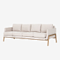 Douglas Sofa - Shop Upholstered Seating - Dear Keaton : Our Douglas Sofa is effortlessly cool. This versatile ecru sofa will elevate the look of any living space.