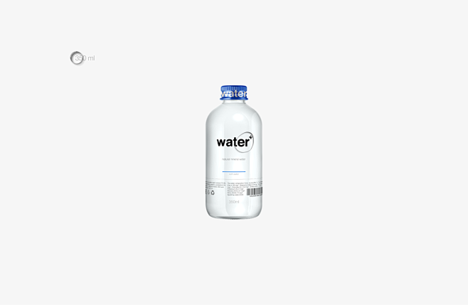 Water + packaging . ...