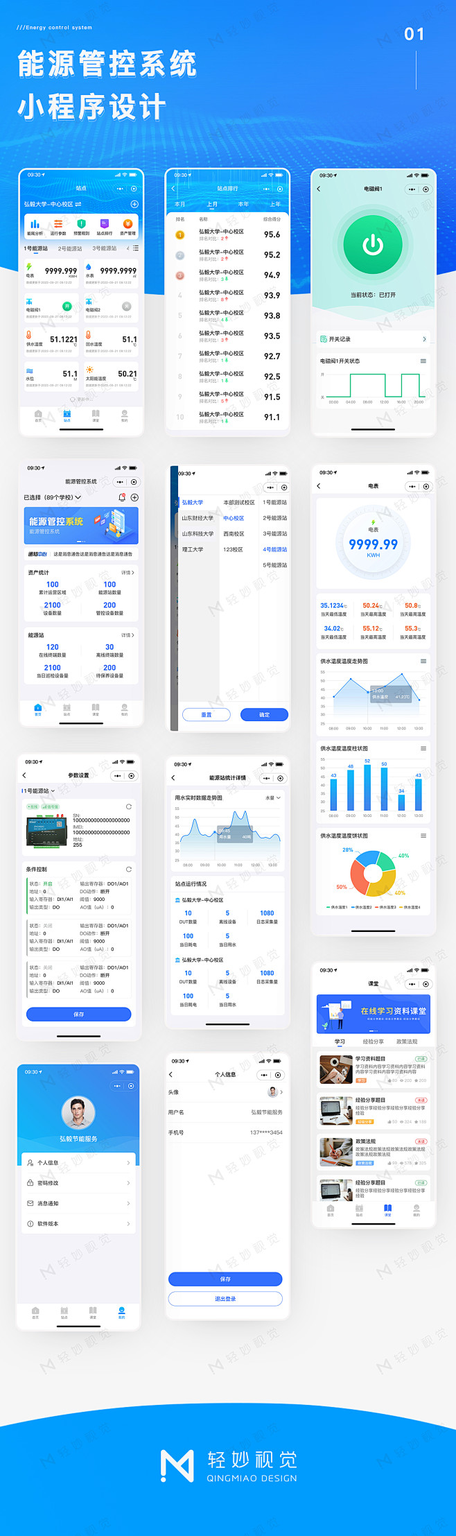 能源管控系统小程序设计