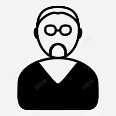 教授事业男人图标 免费下载 页面网页 平面电商 创意素材