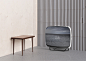 Teleavia retro TV : The concept of considering the portability of the 1960s, while still taking a more furniture feels rather than electronic products.Its form is round and a rack is gathered inside. The design has a concept of not only the one object fee