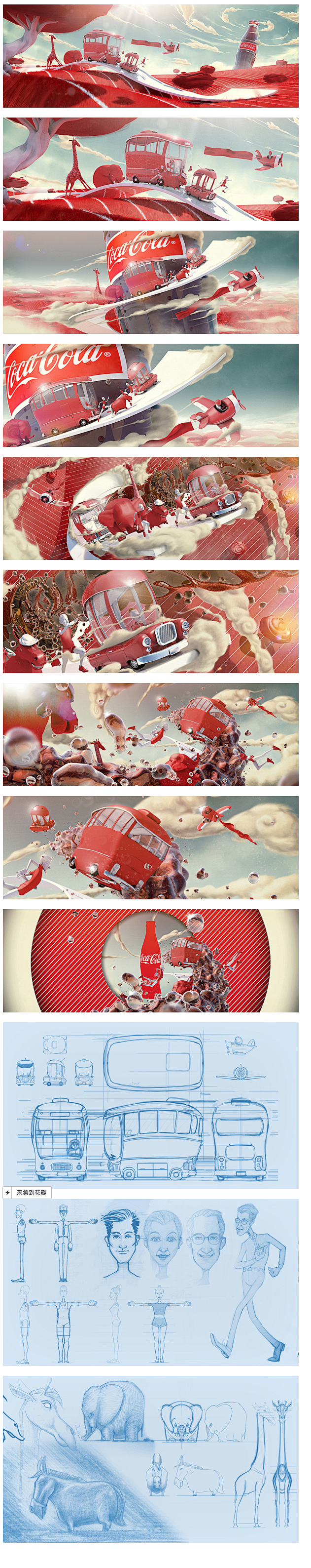 Coca Cola on Behance