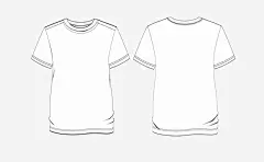 手绘T恤创意网高清素材 T恤 创意网 手绘 服装设计 白色 衣服 免抠png 设计图片 免费下载